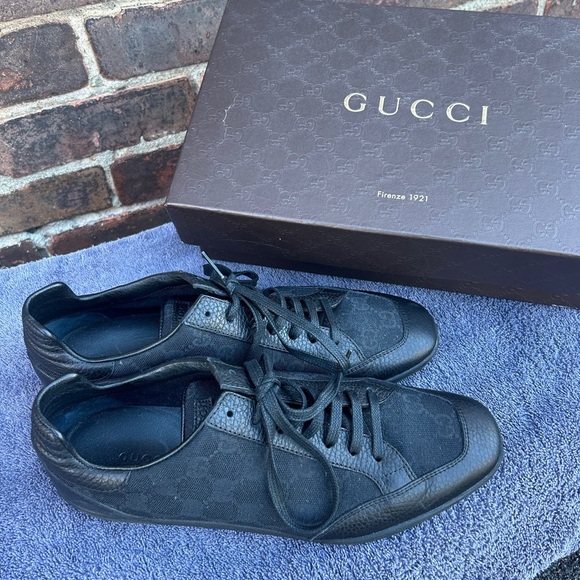 GG Gucci Women’s Canvas Sneakers (European size 39) With Box - Picture 1 of 6
